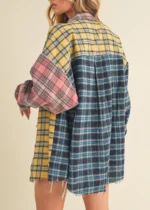Trendy Women's Flannel Shirt - Image 3
