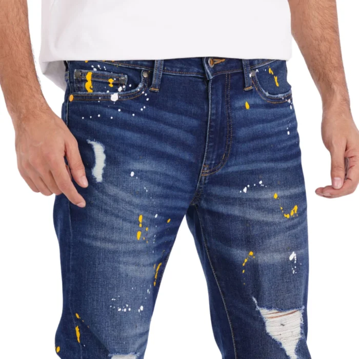 Men's Casual Wear Ripped Jeans - Image 3