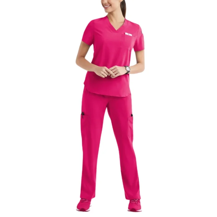 Women's Medical Scrub Set with Pockets - Image 5