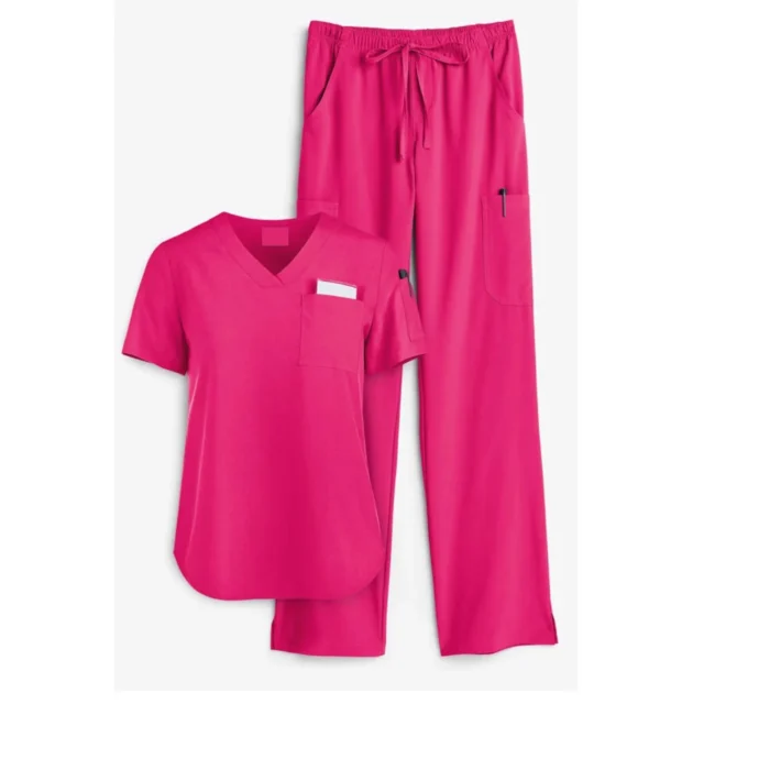 Women's Medical Scrub Set with Pockets - Image 4